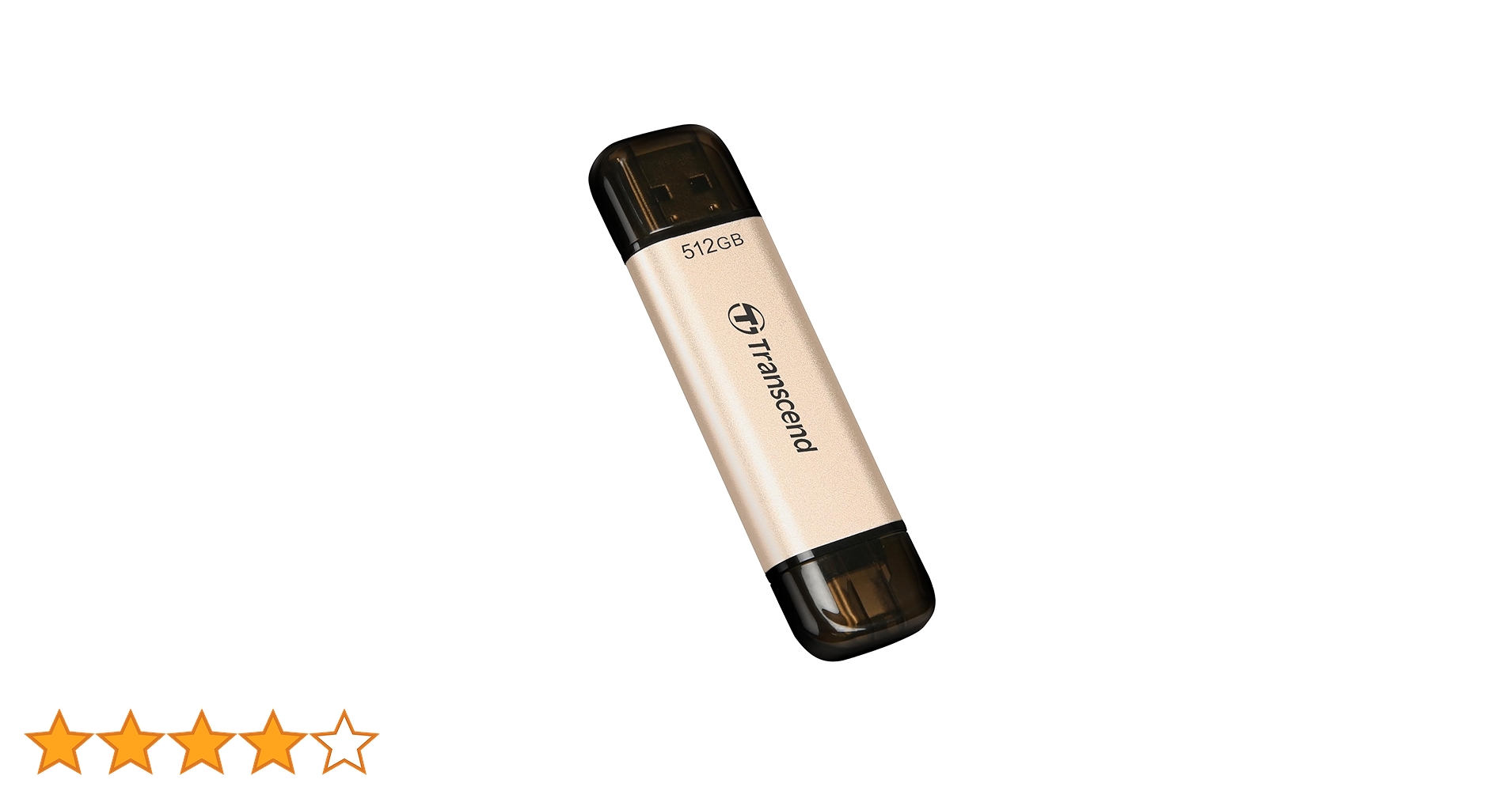 Transcend - Transcend JF930C 512G USB3.2 AとC USBメモリ 512GB USB 3.2 Gen1 USB A USB Type-C デュアル